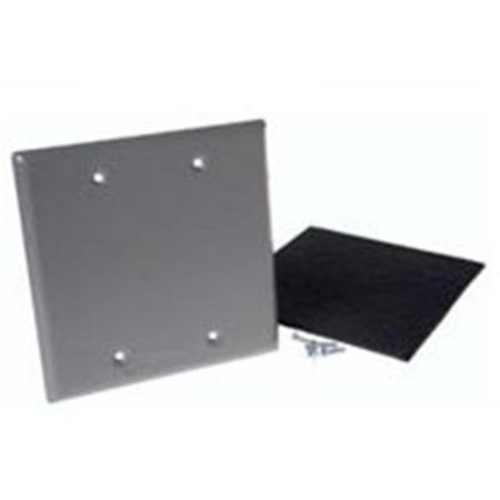 Bell Electrical Box Cover, 2 Gang, Blank 3213436